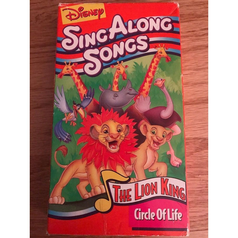 Disney's Sing Along Songs - The Lion King Circle of Life [VHS] [VHStape]…